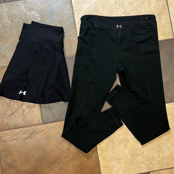 2 Piece Under Armour and Skort and Jegging Medium - Picture 5 of 5